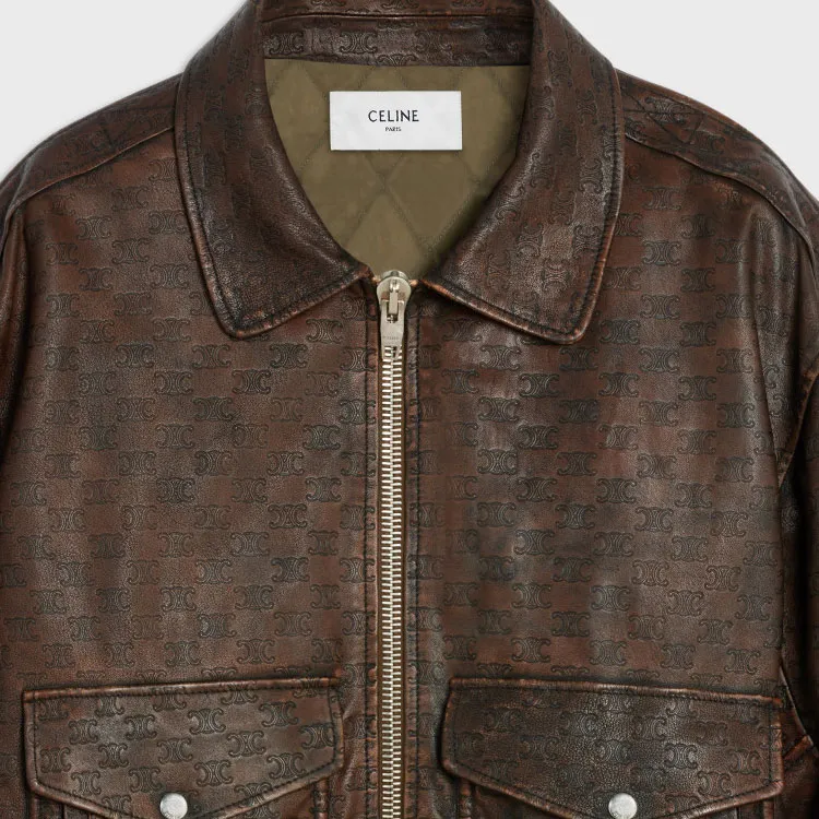 CELINE Oversized Aviator Jacket-2