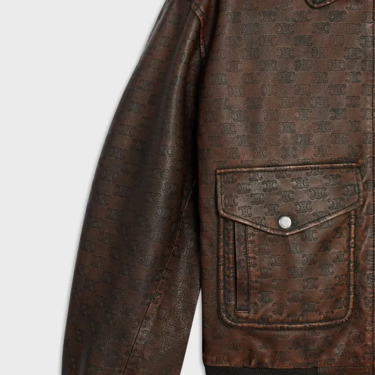 CELINE Oversized Aviator Jacket-6