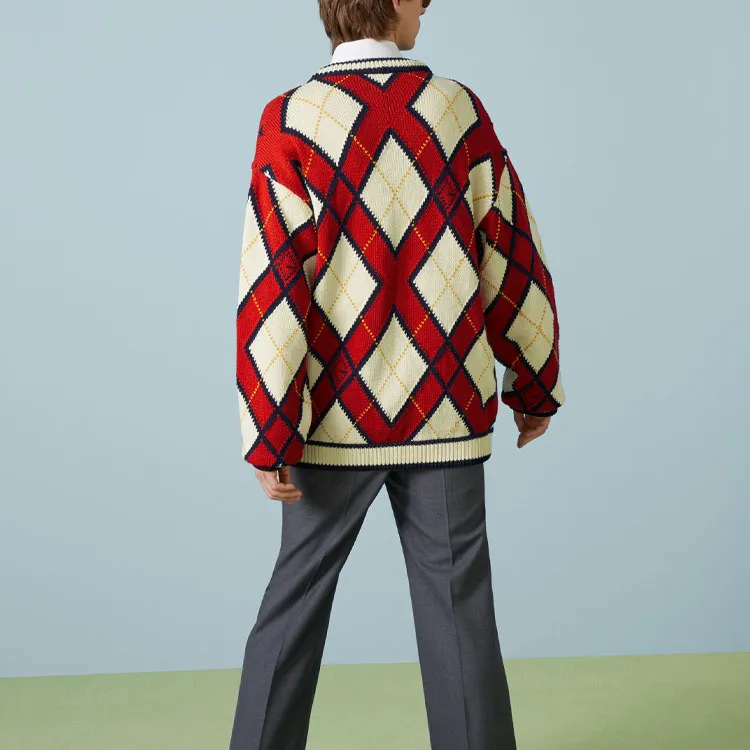 GUCCI Knitwear Men Red-2