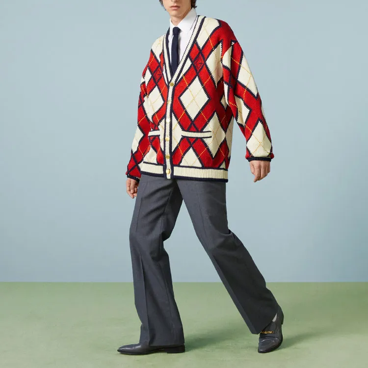GUCCI Knitwear Men Red-3