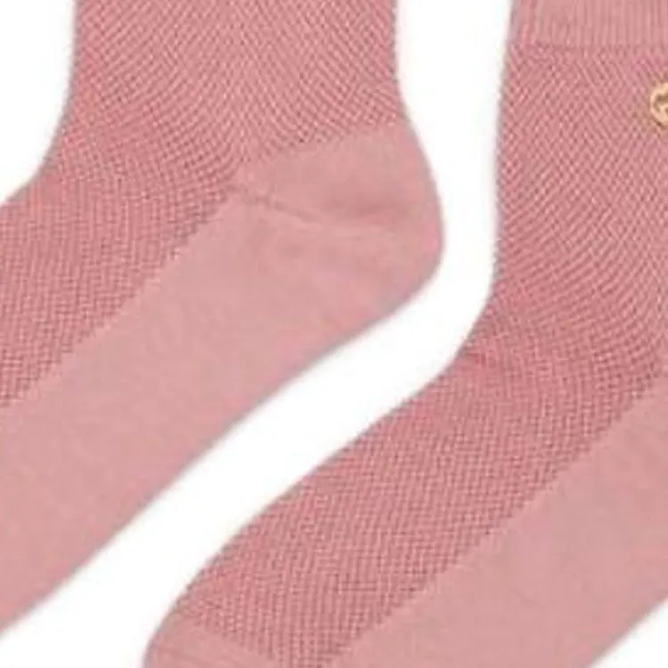 GUCCI Mid Calf Socks Women's 1 Pack Pink-2