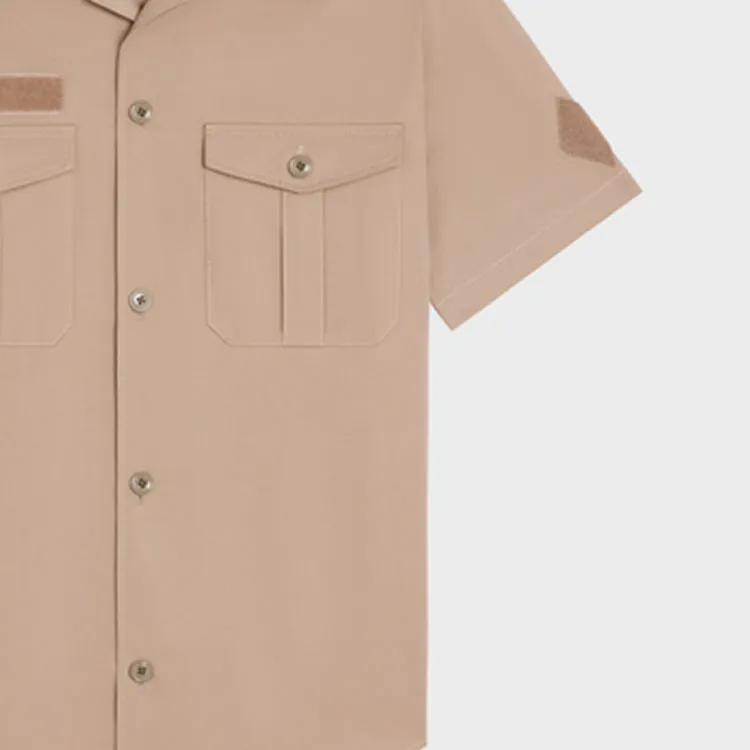 CELINE Short Sleeve Woven Shirt-5
