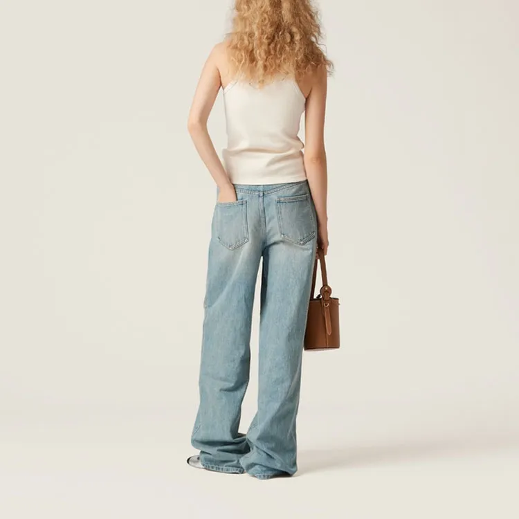 MIU MIU SS24 Embroidered Logo Knit Top Sleeveless-2