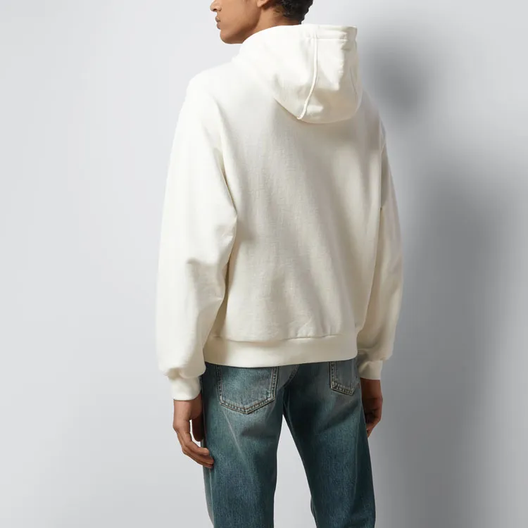 GUCCI Cotton Jersey Hooded Sweatshirt-4