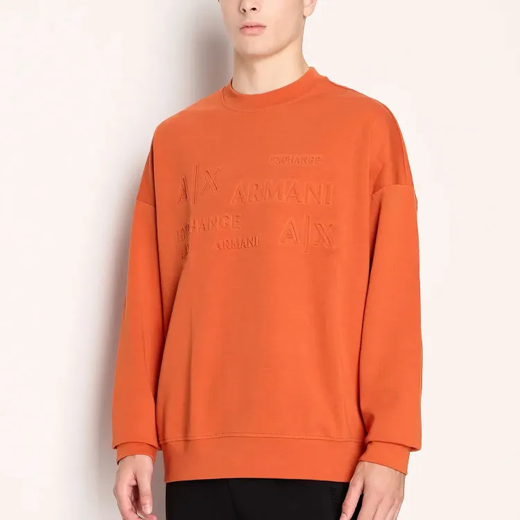 ARMANI EXCHANGEAE Sweatshirt Men's Orange-2