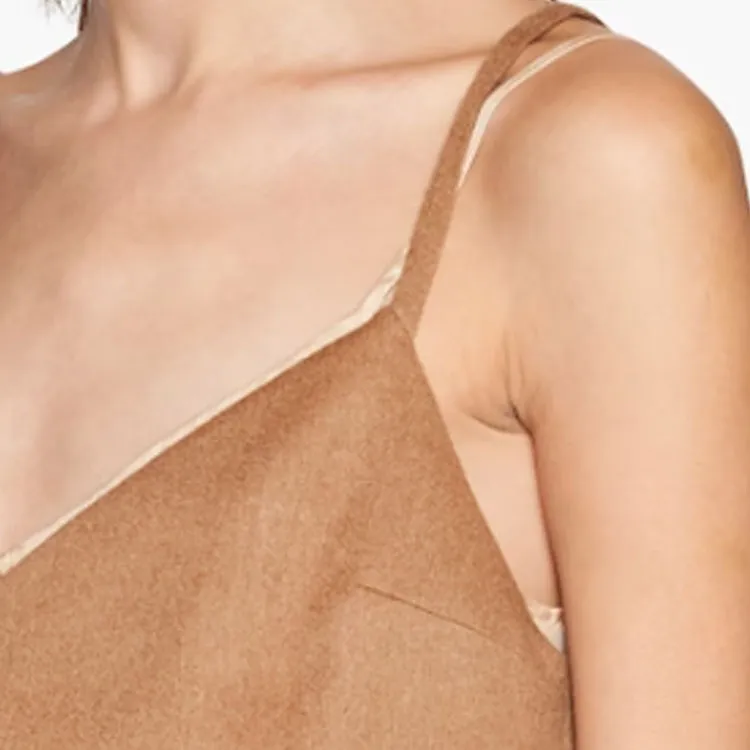 MIU MIU Camisoles Women's Camel Brown-4