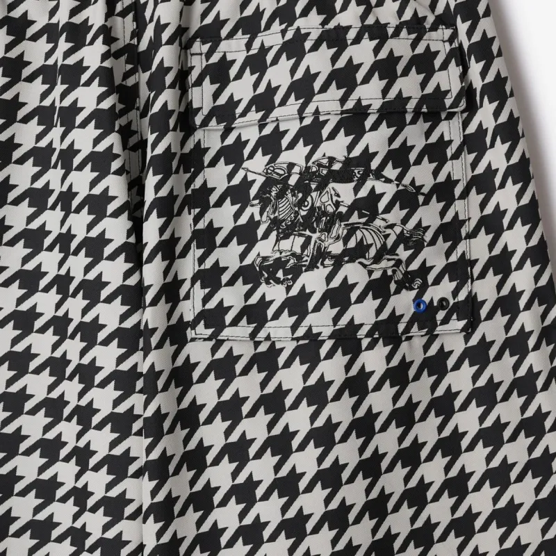 Burberry Houndstooth Trousers-5