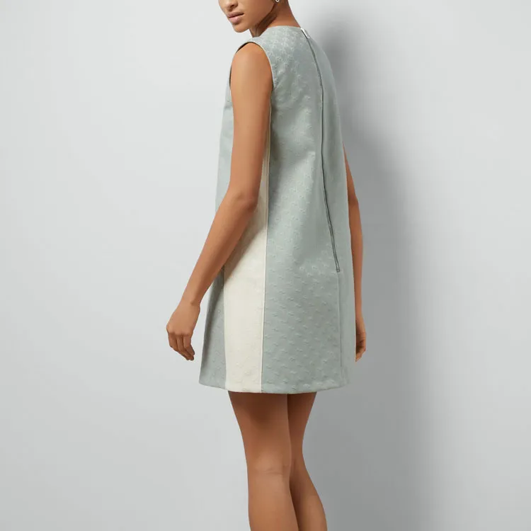 GUCCI SS24 Sleeveless Dress Women's Light Blue-2