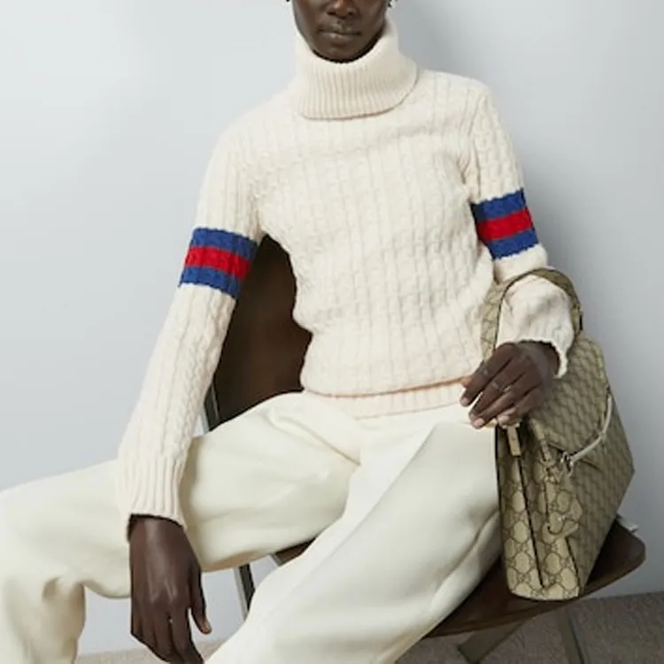 GUCCI Turtleneck Knitted Sweater-1