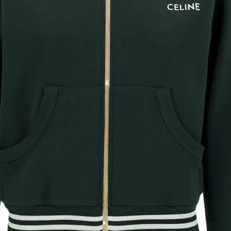 CELINE Jackets Coats Women's Green-4