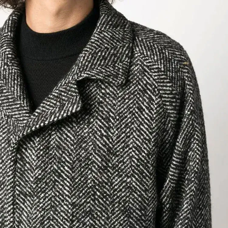Tagliatore Notched Collared Buttoned Peacoat-5