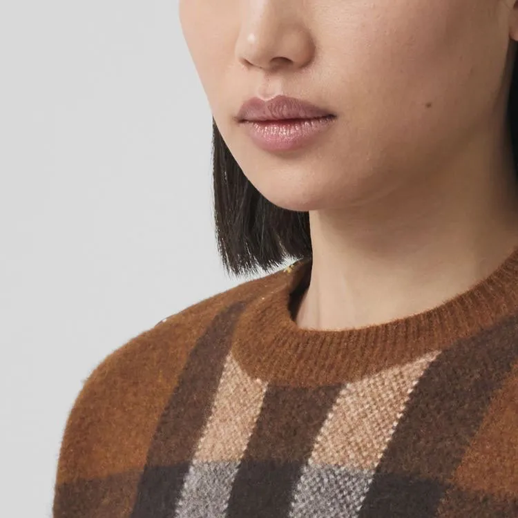 Burberry Check Wool-cashmere Jumper-5