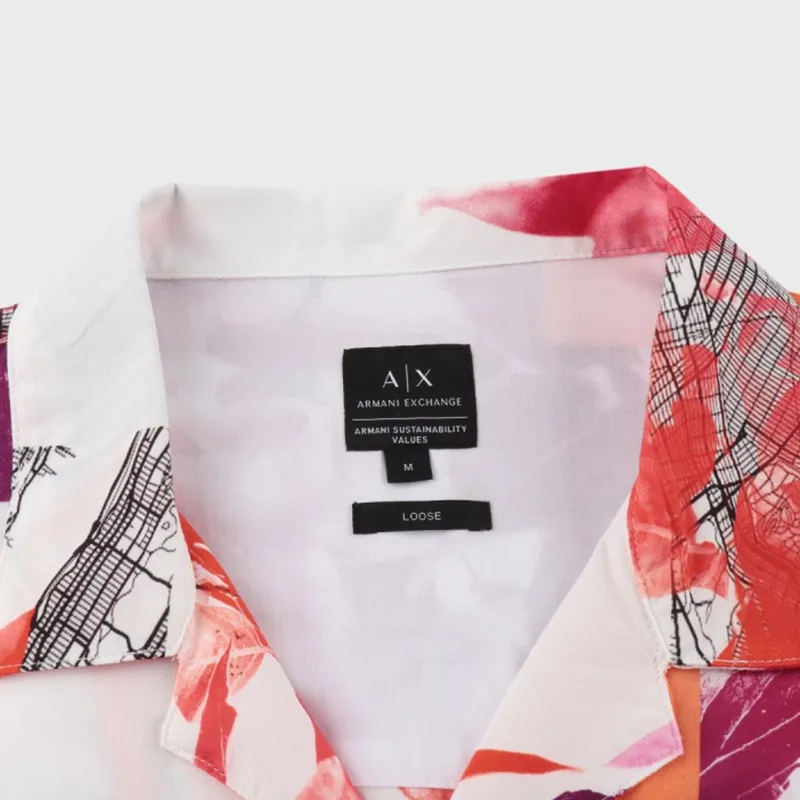 ARMANI EXCHANGE SS23 Shirt Men's Multicolor-7