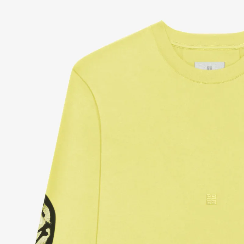 Givenchy T-Shirts Men Yellow-4