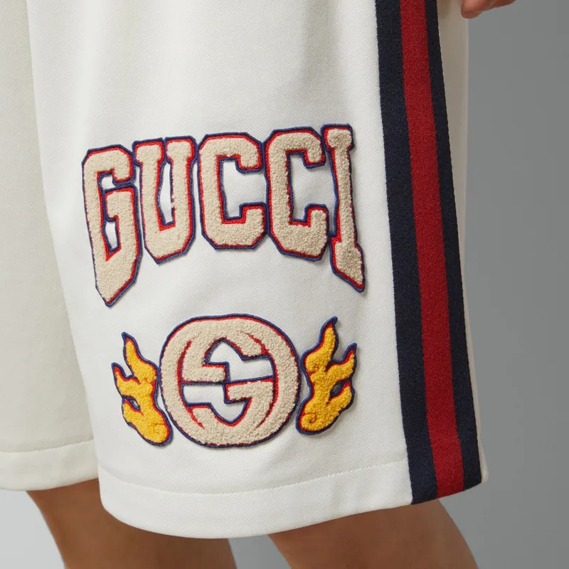 GUCCI Chinese New Year SS24 Casual Shorts Men's Ecru-4