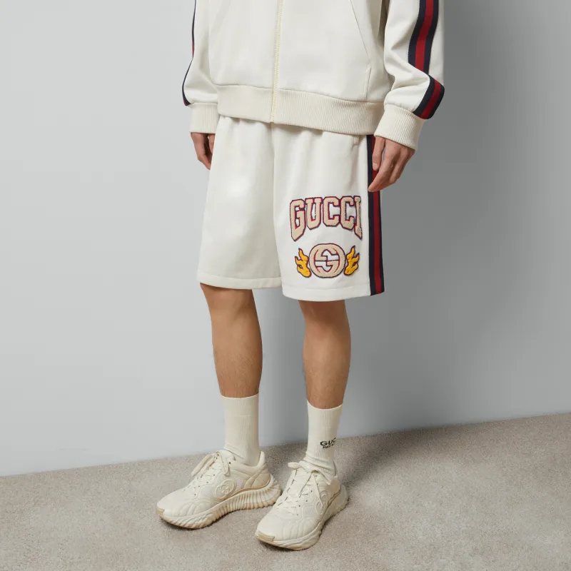 GUCCI Chinese New Year SS24 Casual Shorts Men's Ecru-3