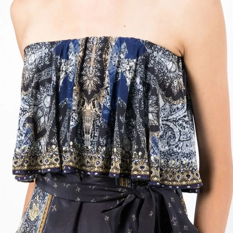 CAMILLA Jumpsuit Women's Marine Blue-4