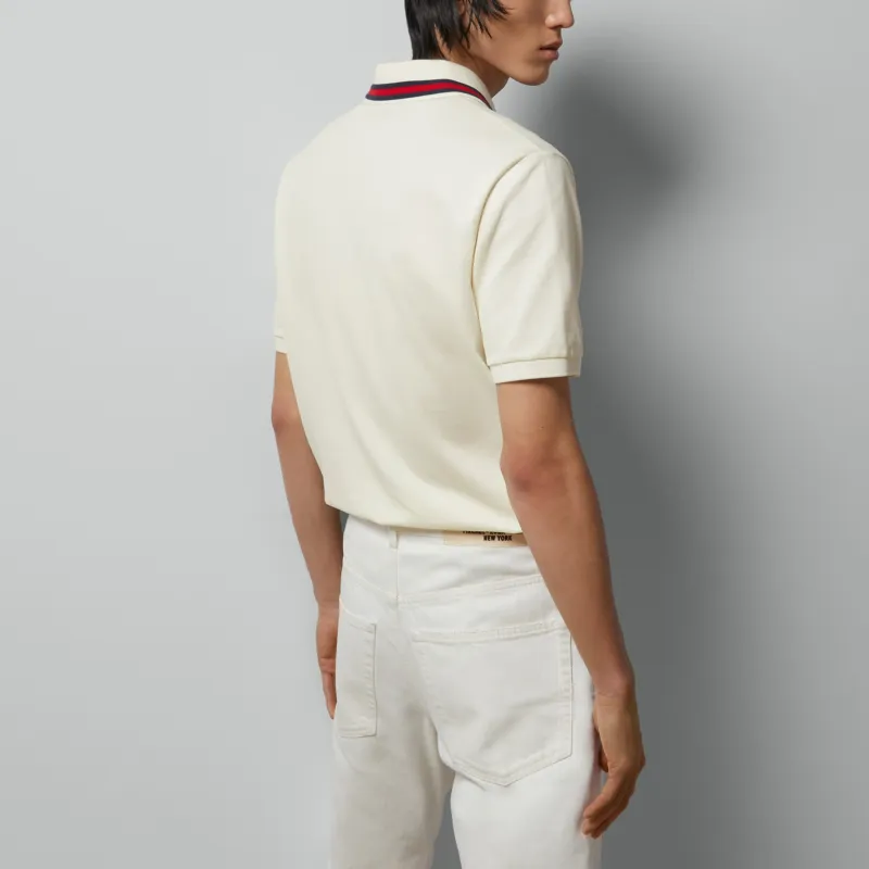 GUCCI Chinese New Year SS24 Polo Shirt Men's White-2