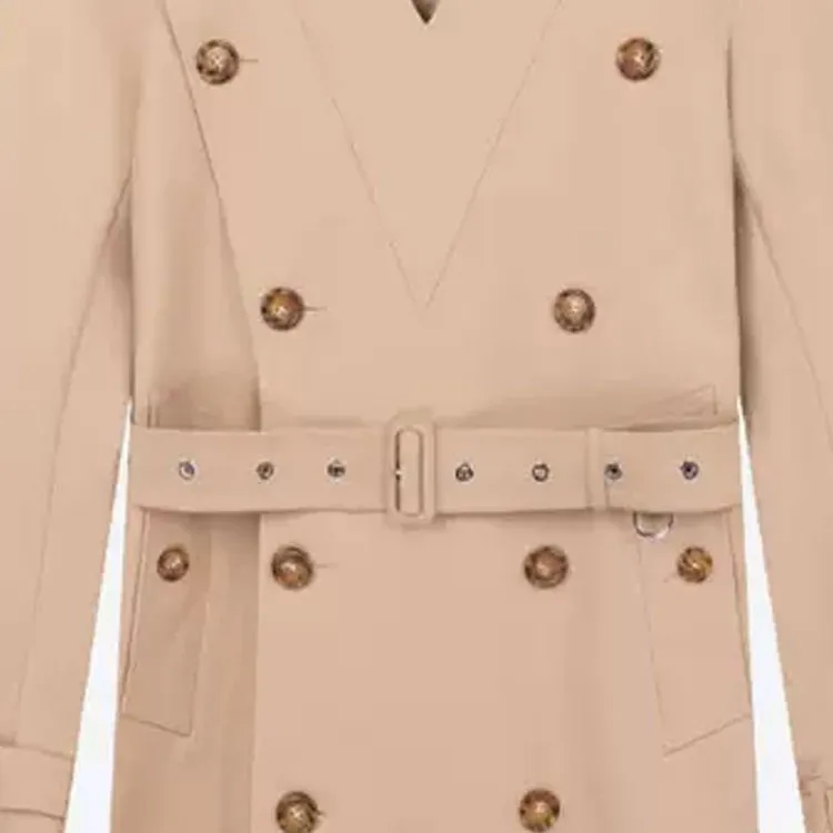 Burberry Trench Coat Men's Beige-5