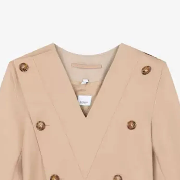 Burberry Trench Coat Men's Beige-4
