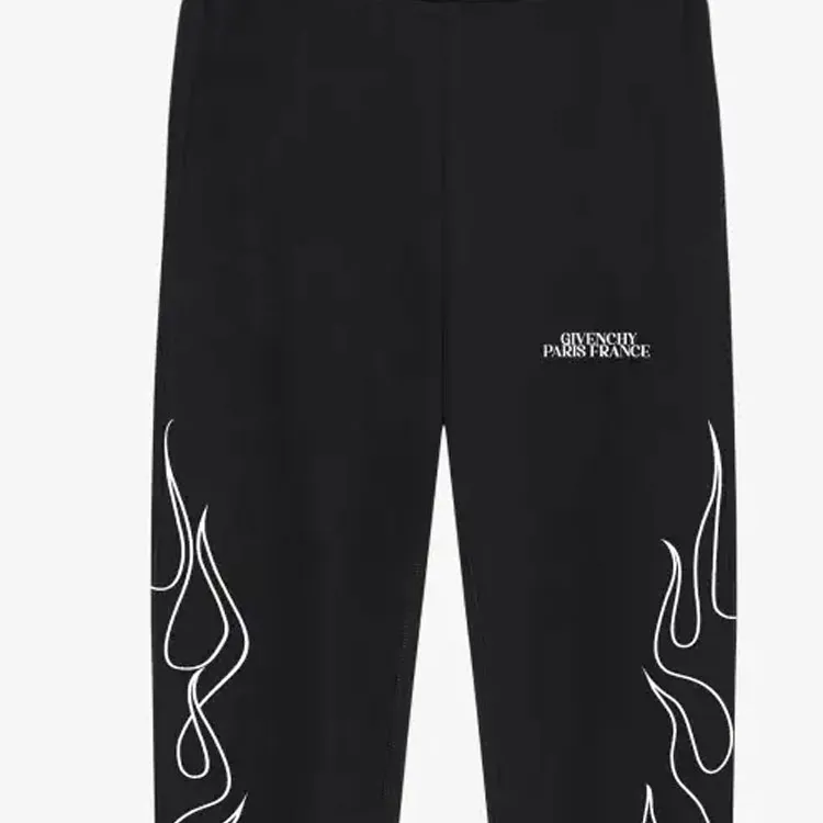GIVENCHY SS24 Knitted Sports Pants Men's Black-1