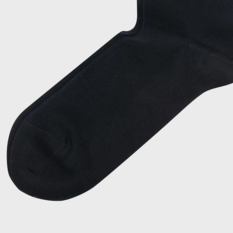 EMPORIO ARMANI Knee High Socks Men's 3 Pack Black-5