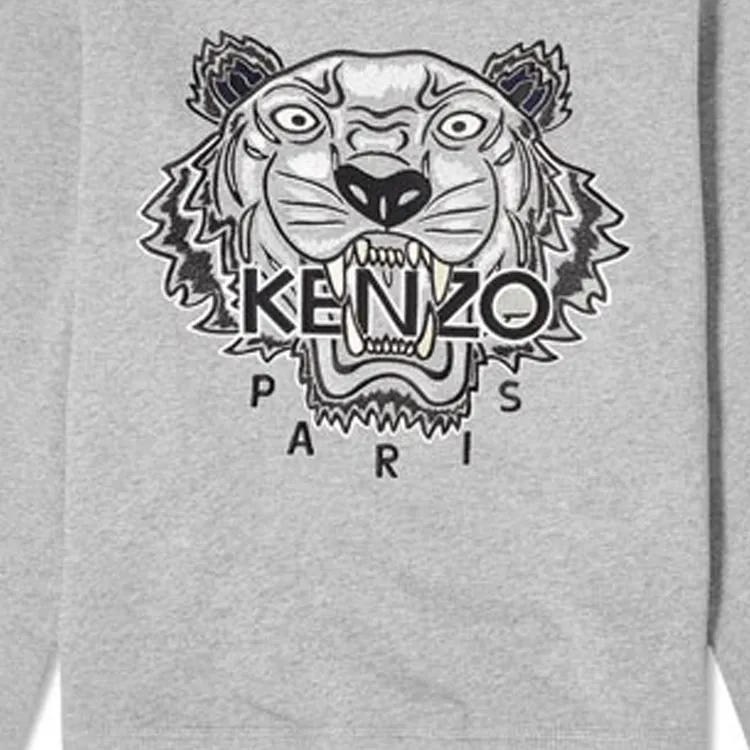 KENZO Sweatshirts Men Gray-5