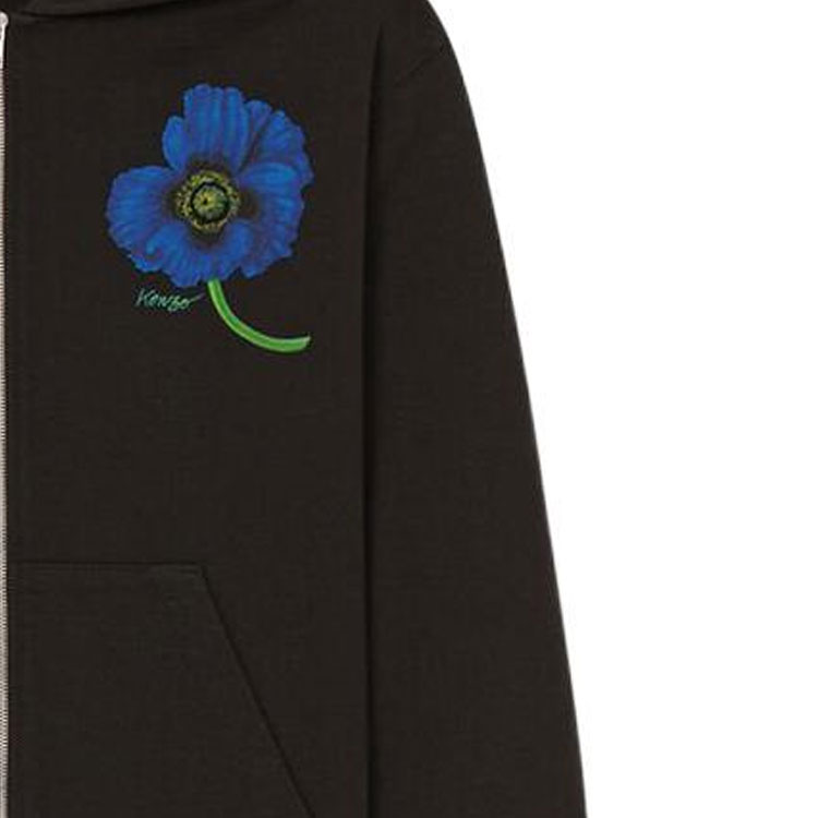 トップス KENZO Poppy Nigo Back Print Sweatshirt KENZO X Nigo 'KENZO Poppy' Graphic-print Hoodie - POIZON