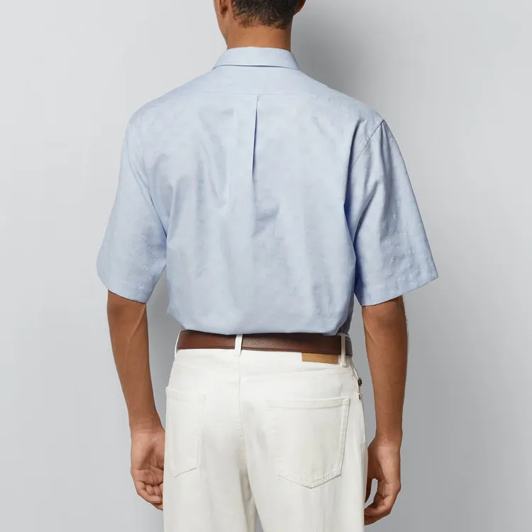 GUCCI SS24 Shirt Men's Light Blue-2