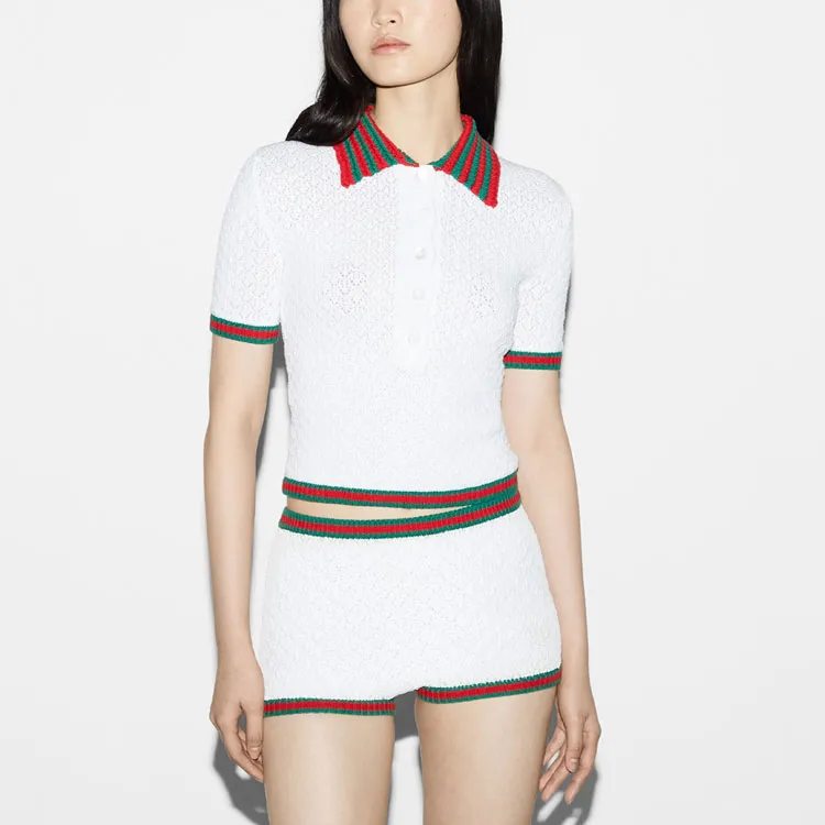 GUCCI Polo 'White'-2