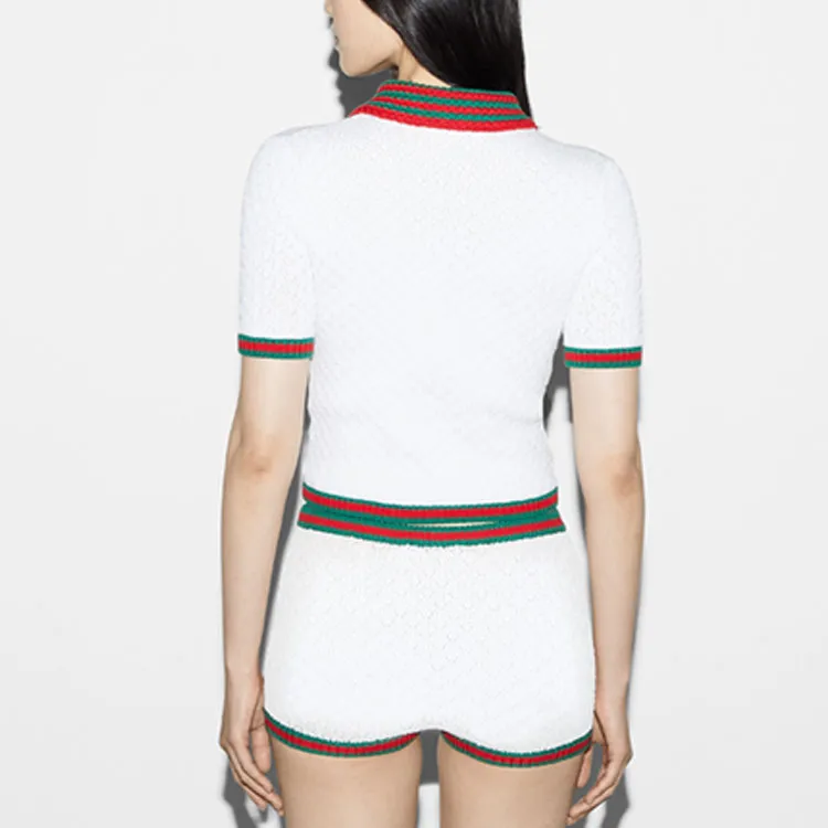 GUCCI Polo 'White'-4