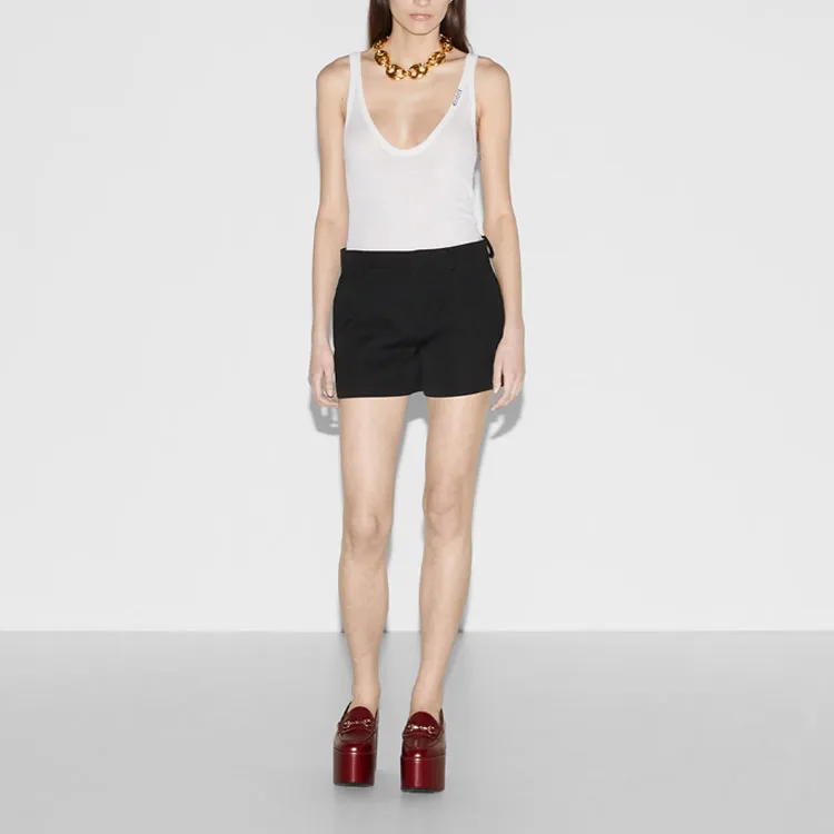 GUCCI Low Rise Gg Shorts-1