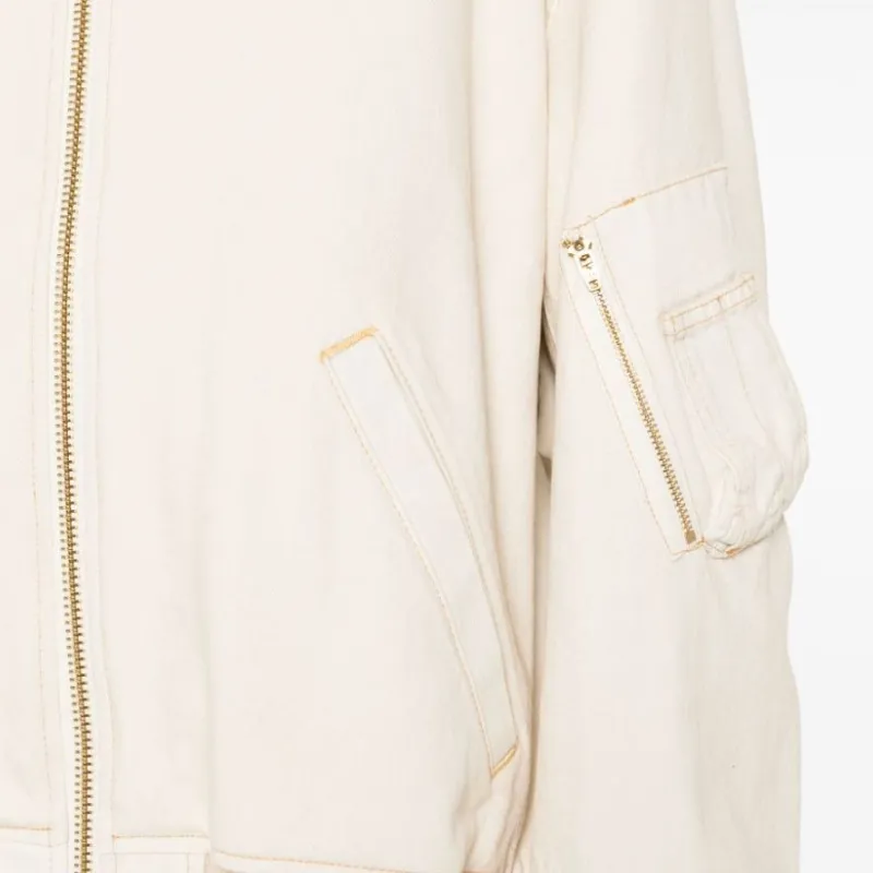 Semicouture Rosaline Twill Bomber Jacket-4