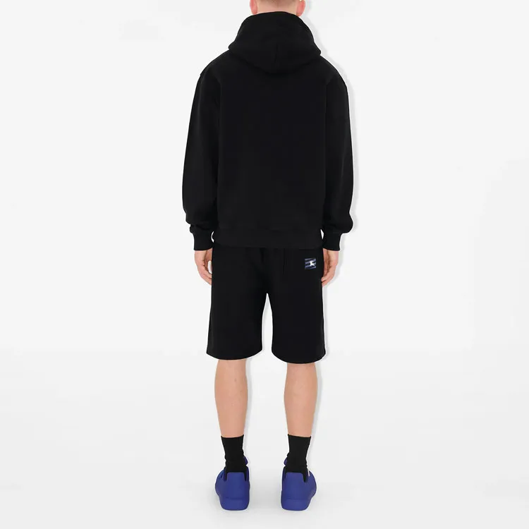 Burberry Equestrian Knight Design appliqué Hoodie-2