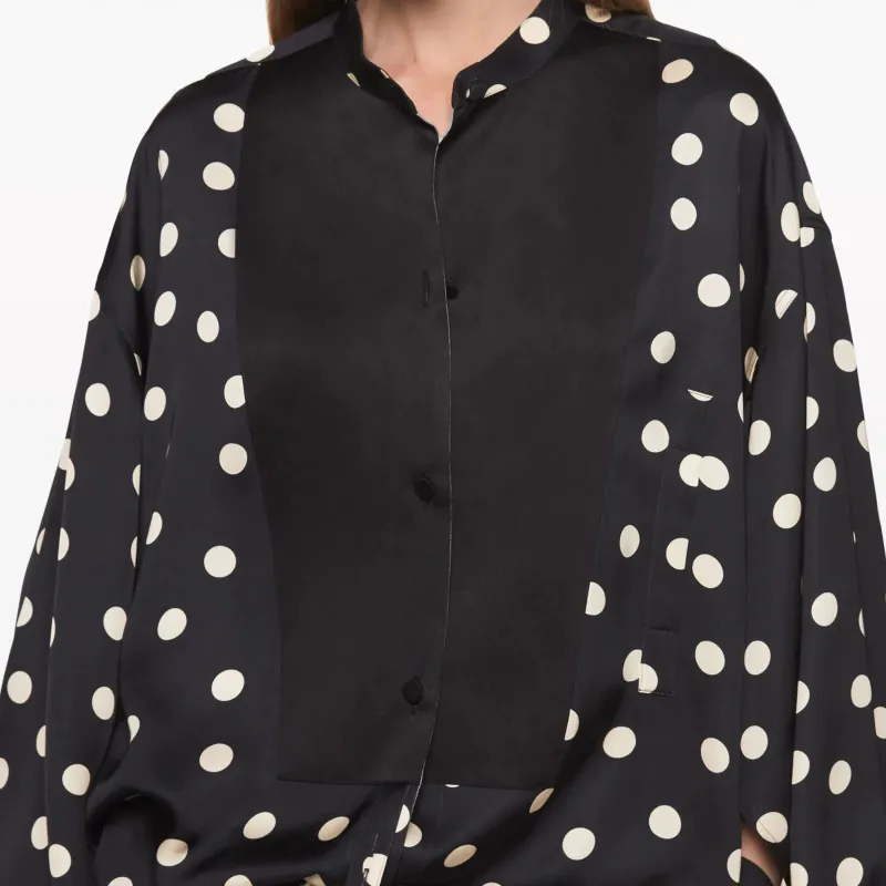 Stella McCartney Polka Dot Drop Shoulder Blouse-3