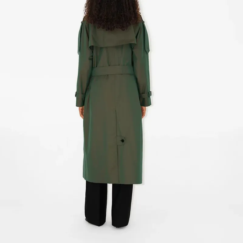 Burberry SS24 Trench Coat Women's Ivy Green-6