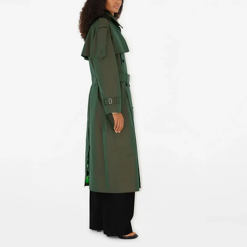 Burberry SS24 Trench Coat Women's Ivy Green-7