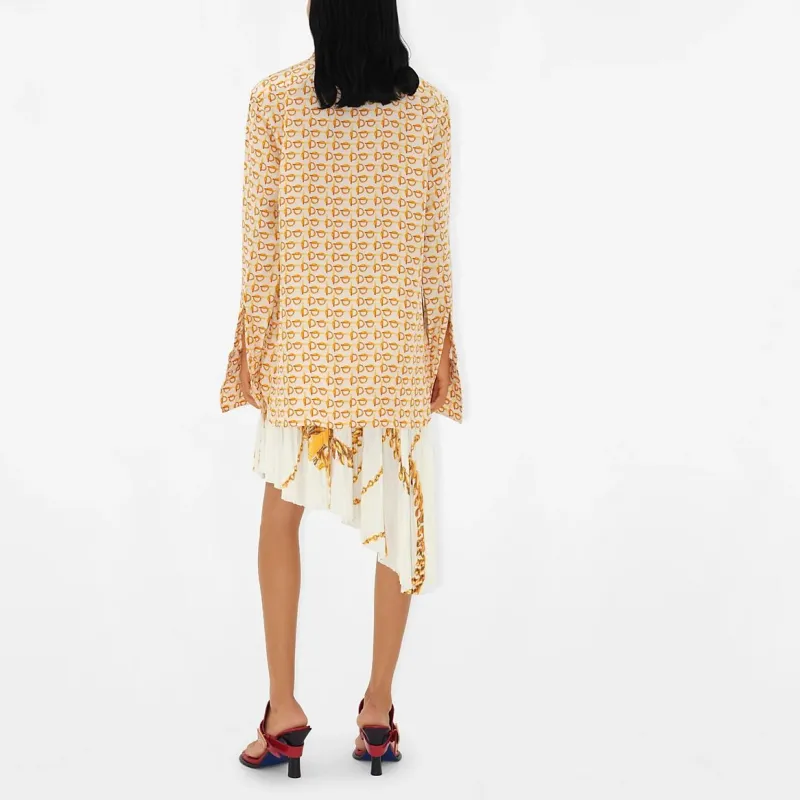 Burberry B Pattern Long Sleeved Shirt-5