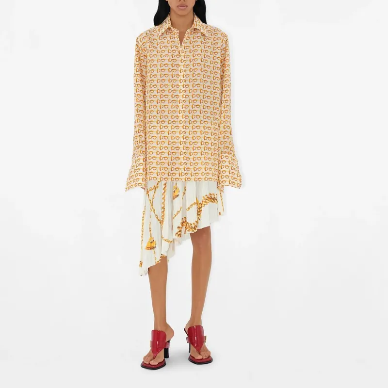 Burberry B Pattern Long Sleeved Shirt-3