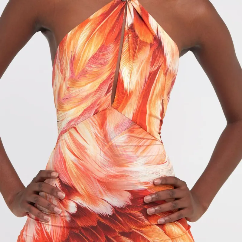 Roberto Cavalli SS24 Jumpsuit Women's Red-5