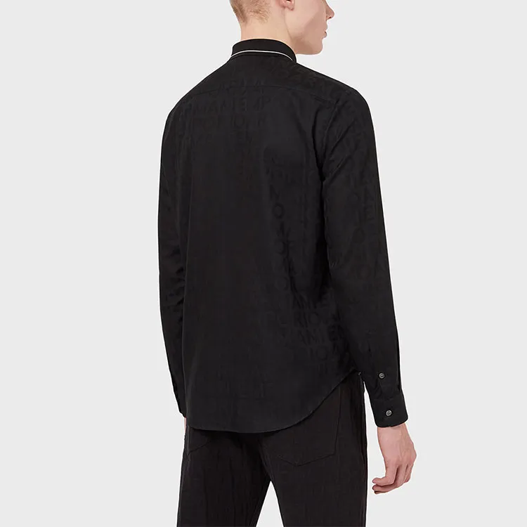 EMPORIO ARMANI Shirt Men's Navy Blue-2