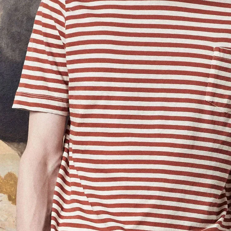MASSIMO ALBA T-Shirt Men's Orange Red-3