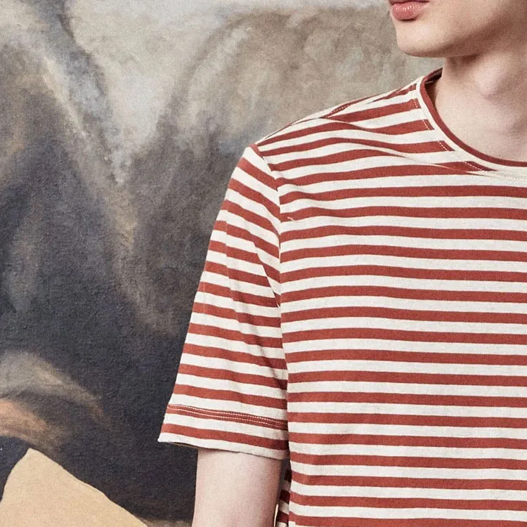MASSIMO ALBA T-Shirt Men's Orange Red-2