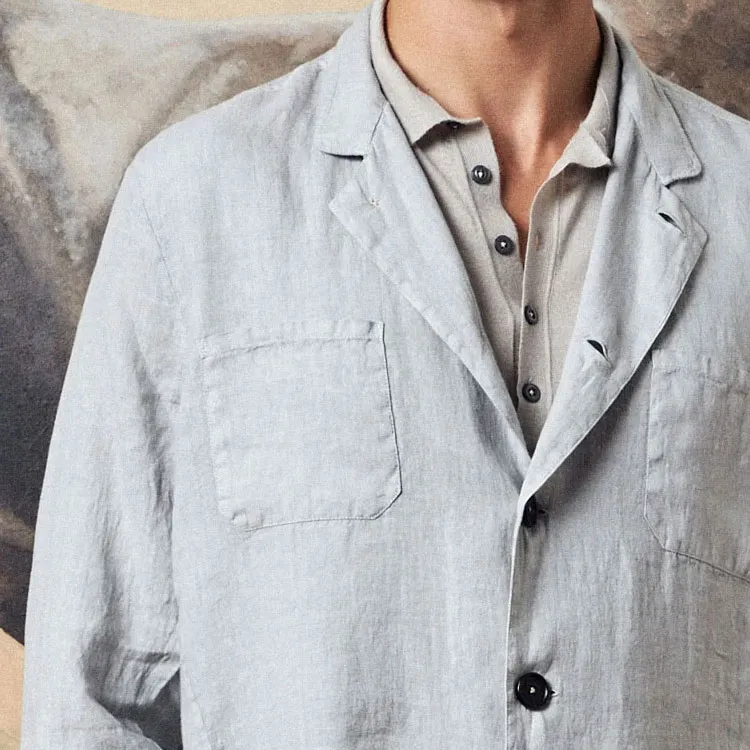 MASSIMO ALBA SS24 Jackets Coats Men's Gray-4