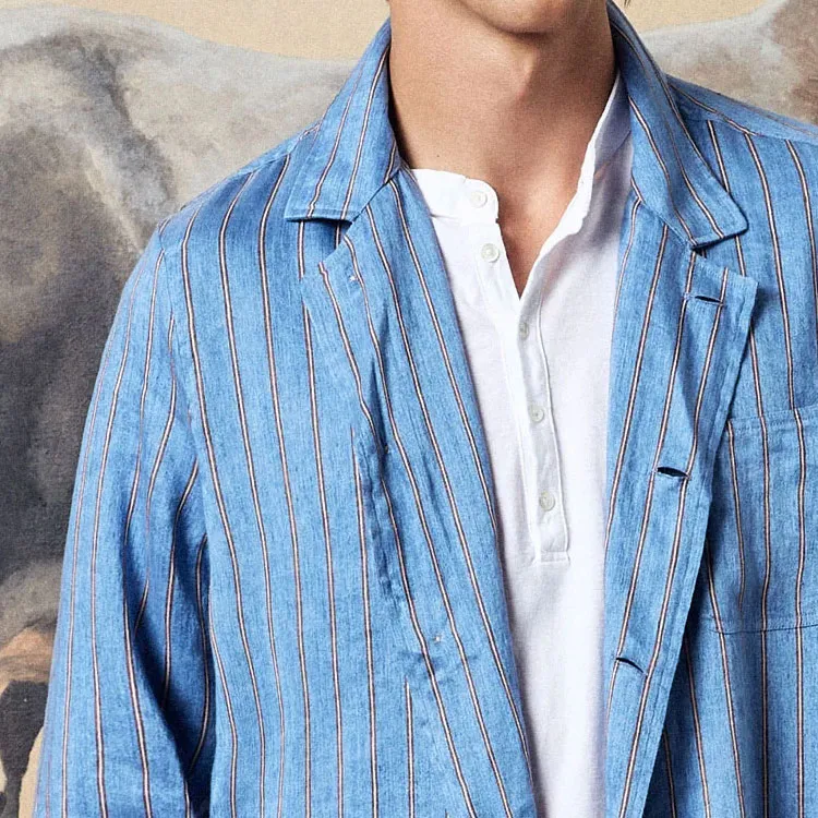 MASSIMO ALBA SS24 Jackets Coats Men's Blue-2