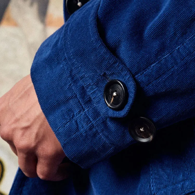 MASSIMO ALBA SS24 Coats Men's Royal Blue-2