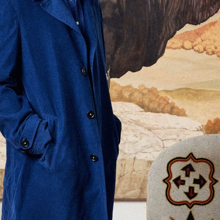 MASSIMO ALBA SS24 Coats Men's Royal Blue-6