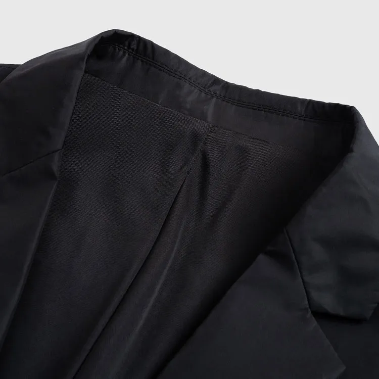 KARL LAGERFELD Business Suit Coat Men's Black-2
