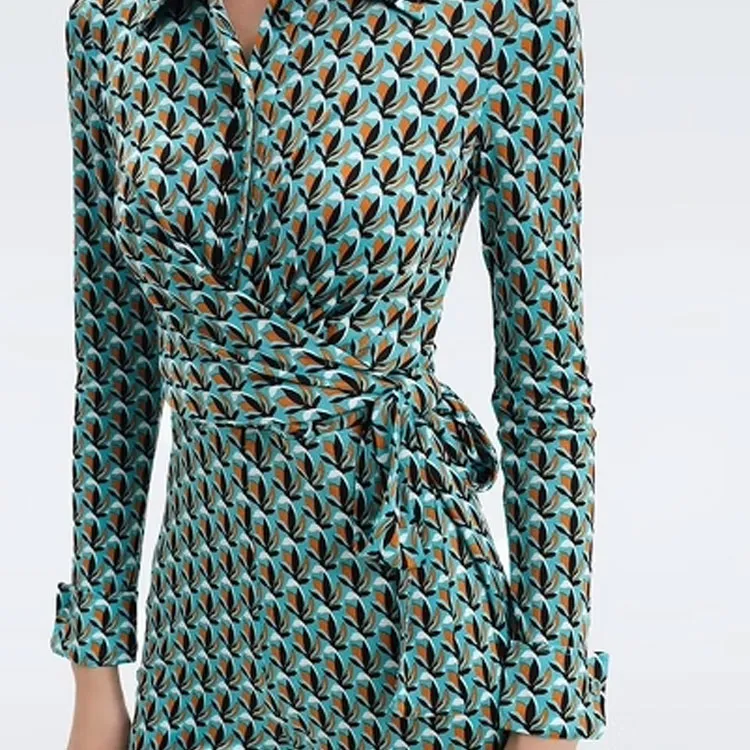 DVF Diane Von Furstenberg Jumpsuit Women's Green-5