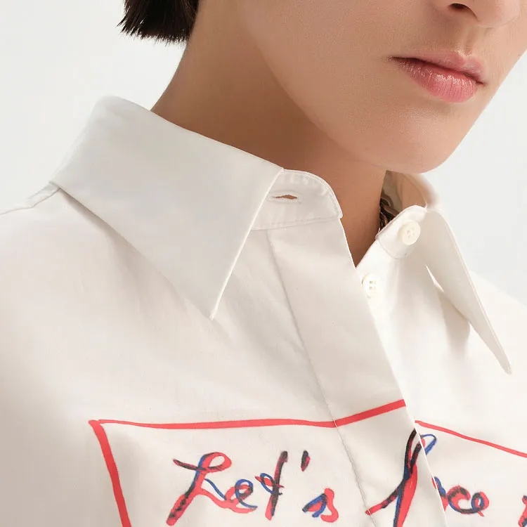 KARL LAGERFELD Shirt Women's White-4